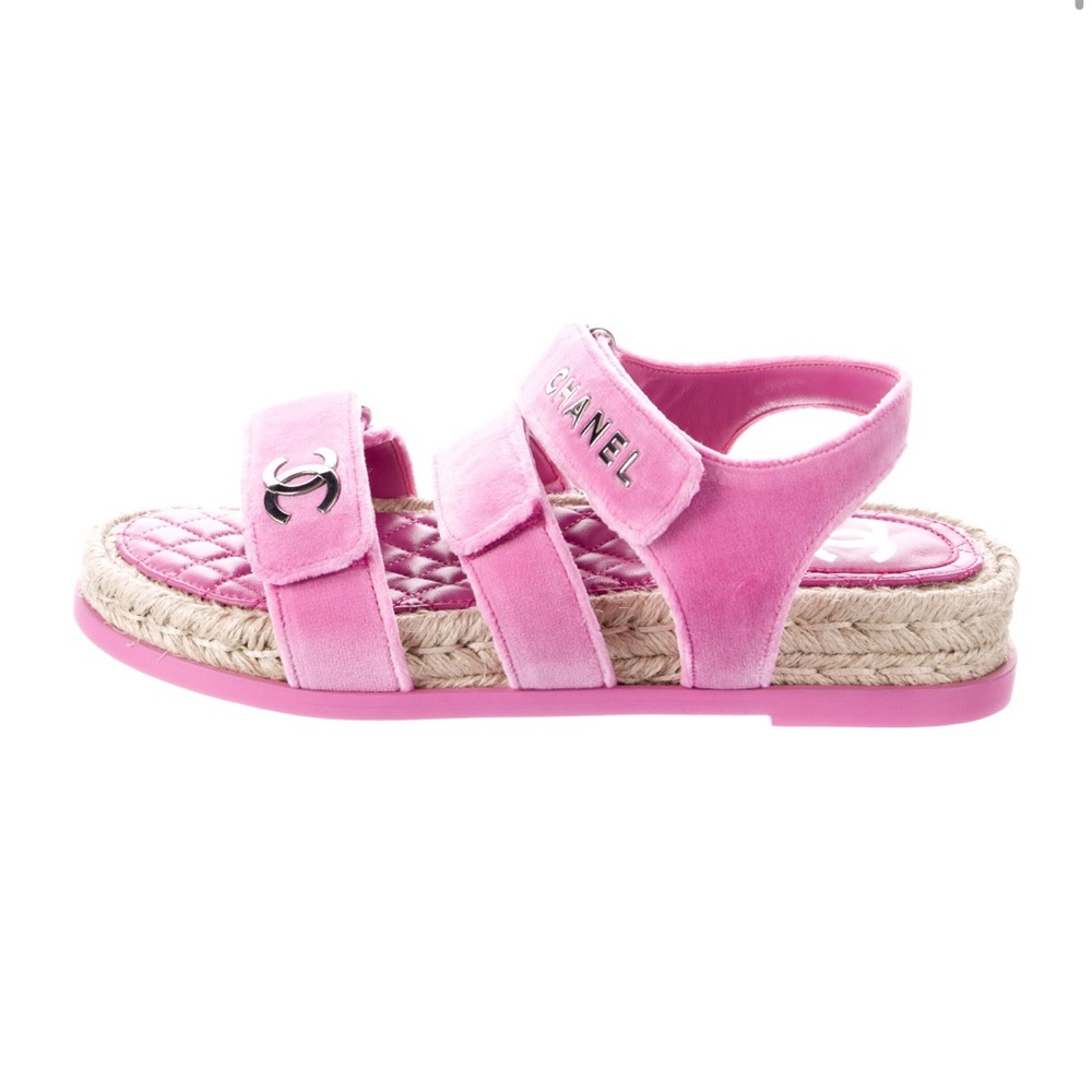 Chanel Dad Sandal Espadrille